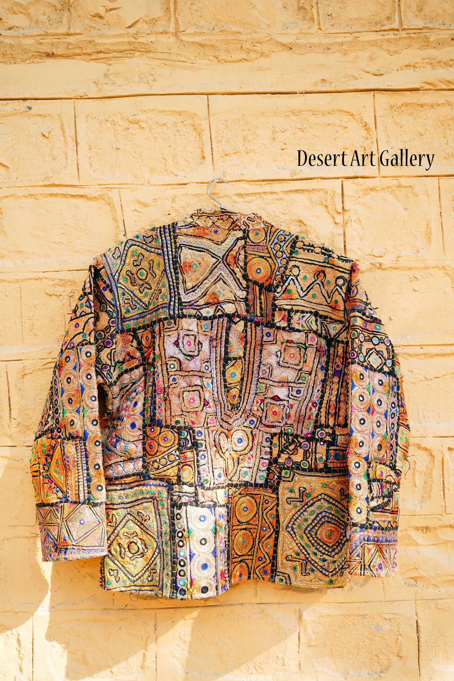 Mukka Embroidery Zari Jacket