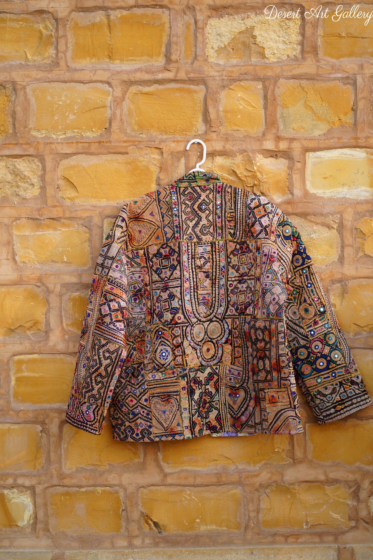 Mukka Embroidery Zari Jacket