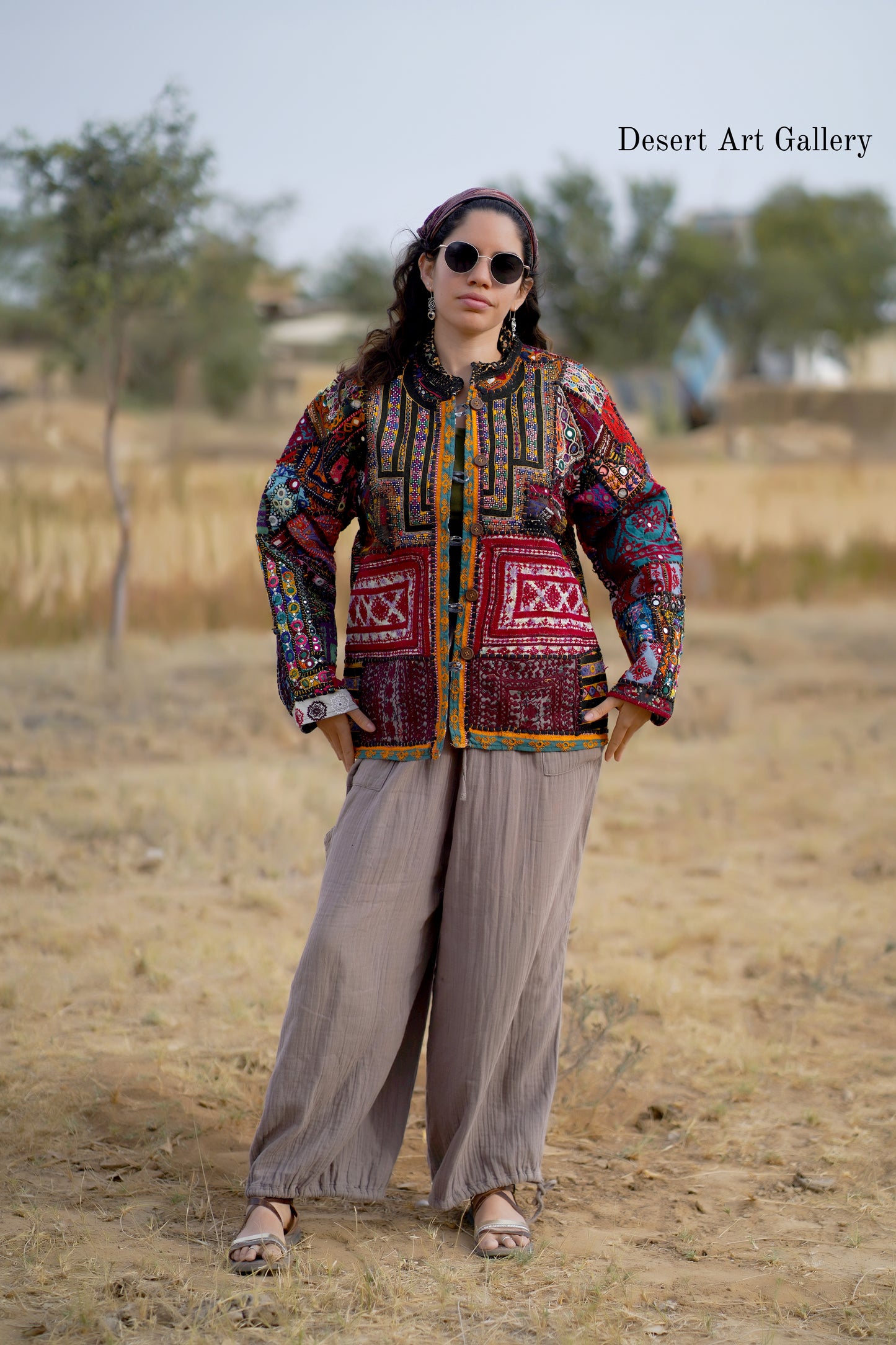 Vintage Nomadic Embroidery Jacket