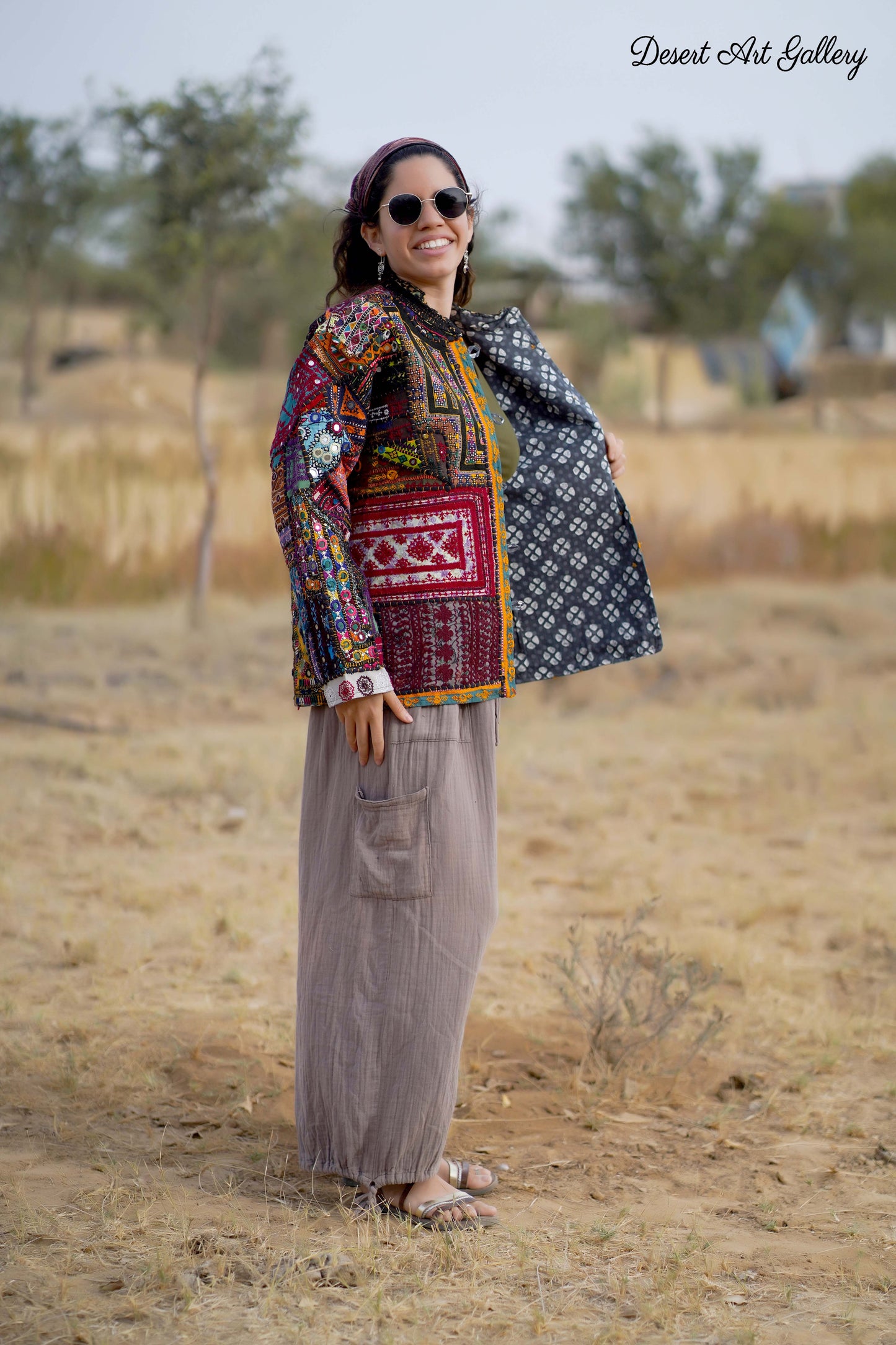 Vintage Nomadic Embroidery Jacket
