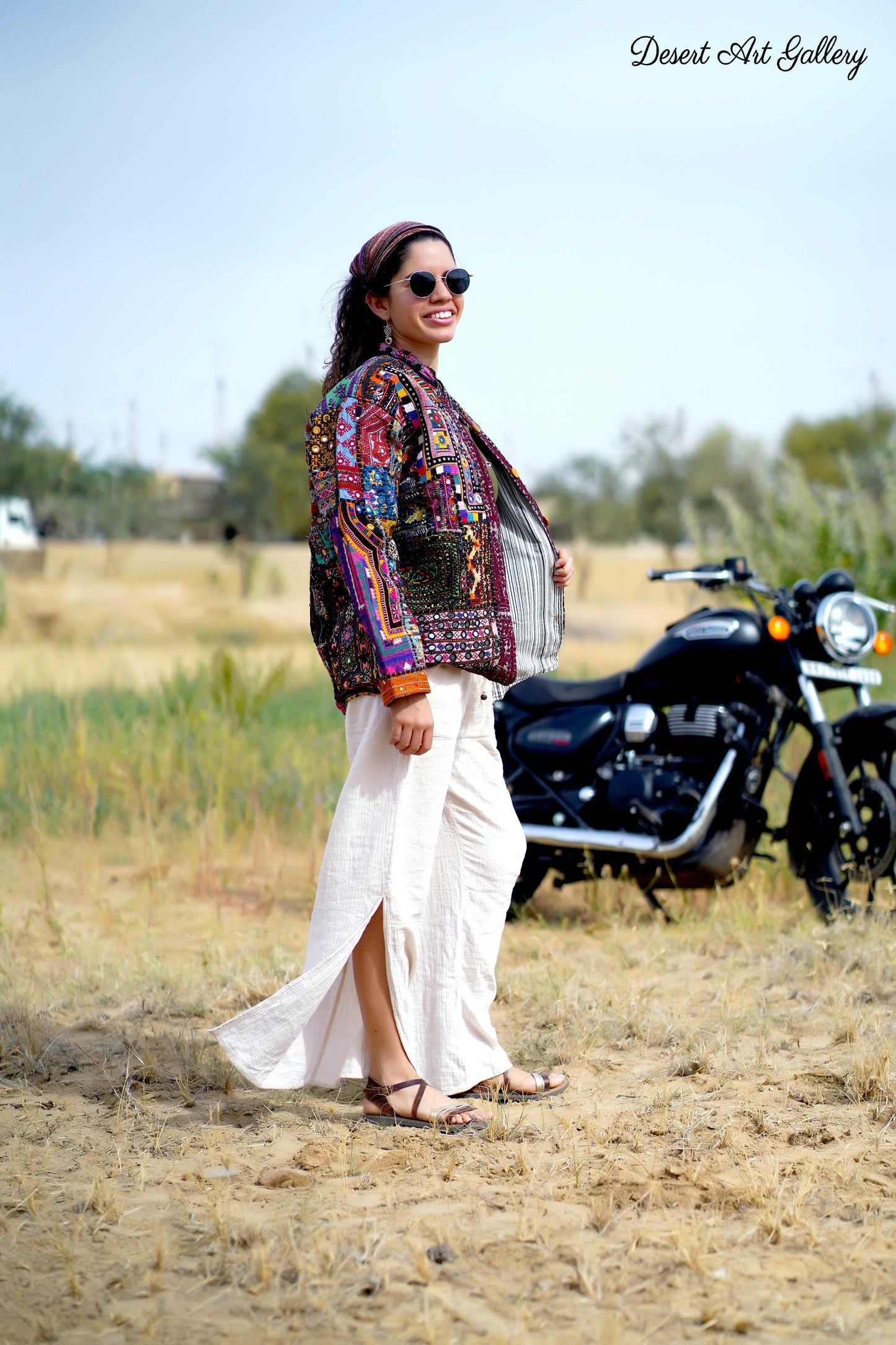 Vintage Nomadic Embroidery Jacket