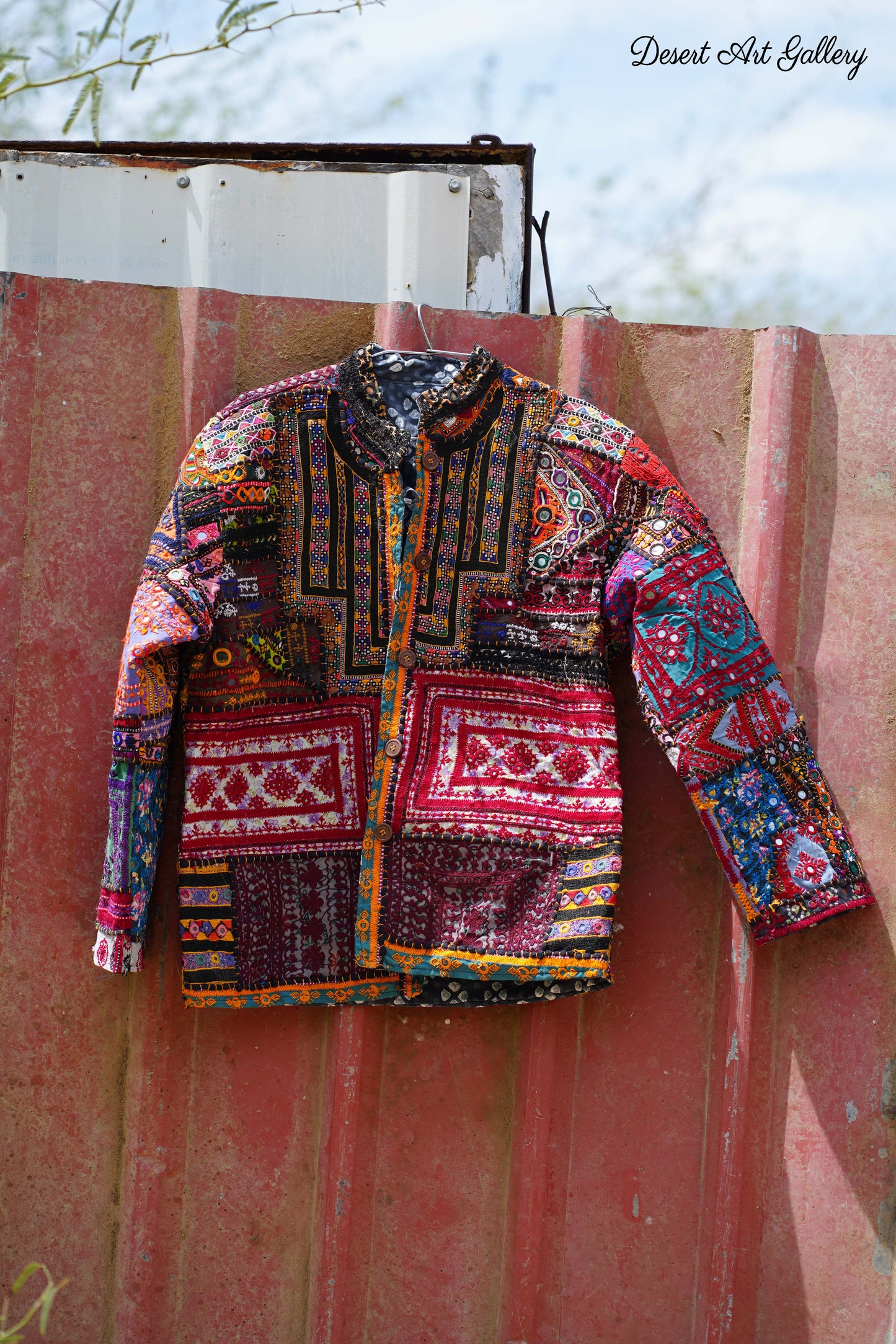 Vintage Nomadic Embroidery Jacket