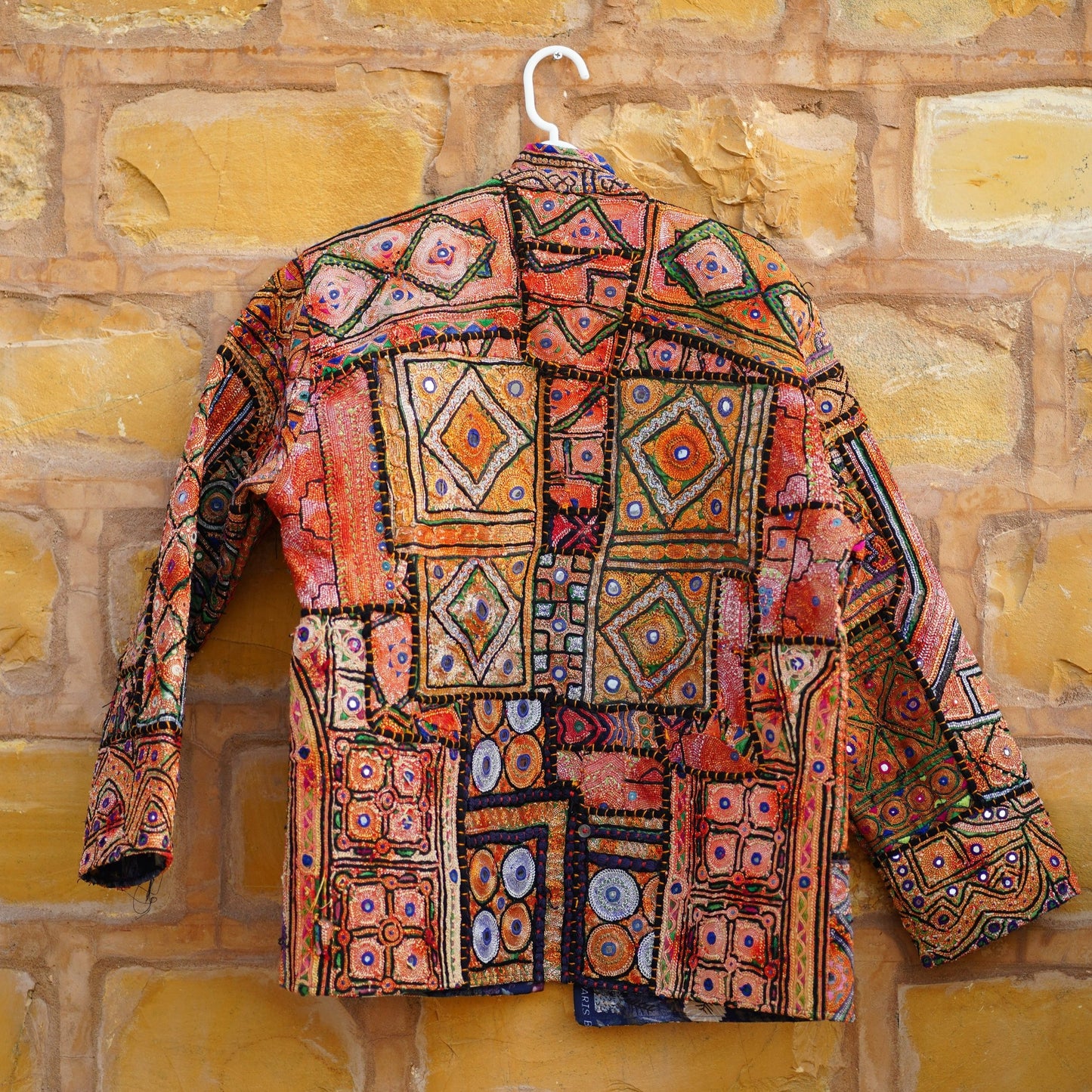 Mukka Embroidery Zari Jacket