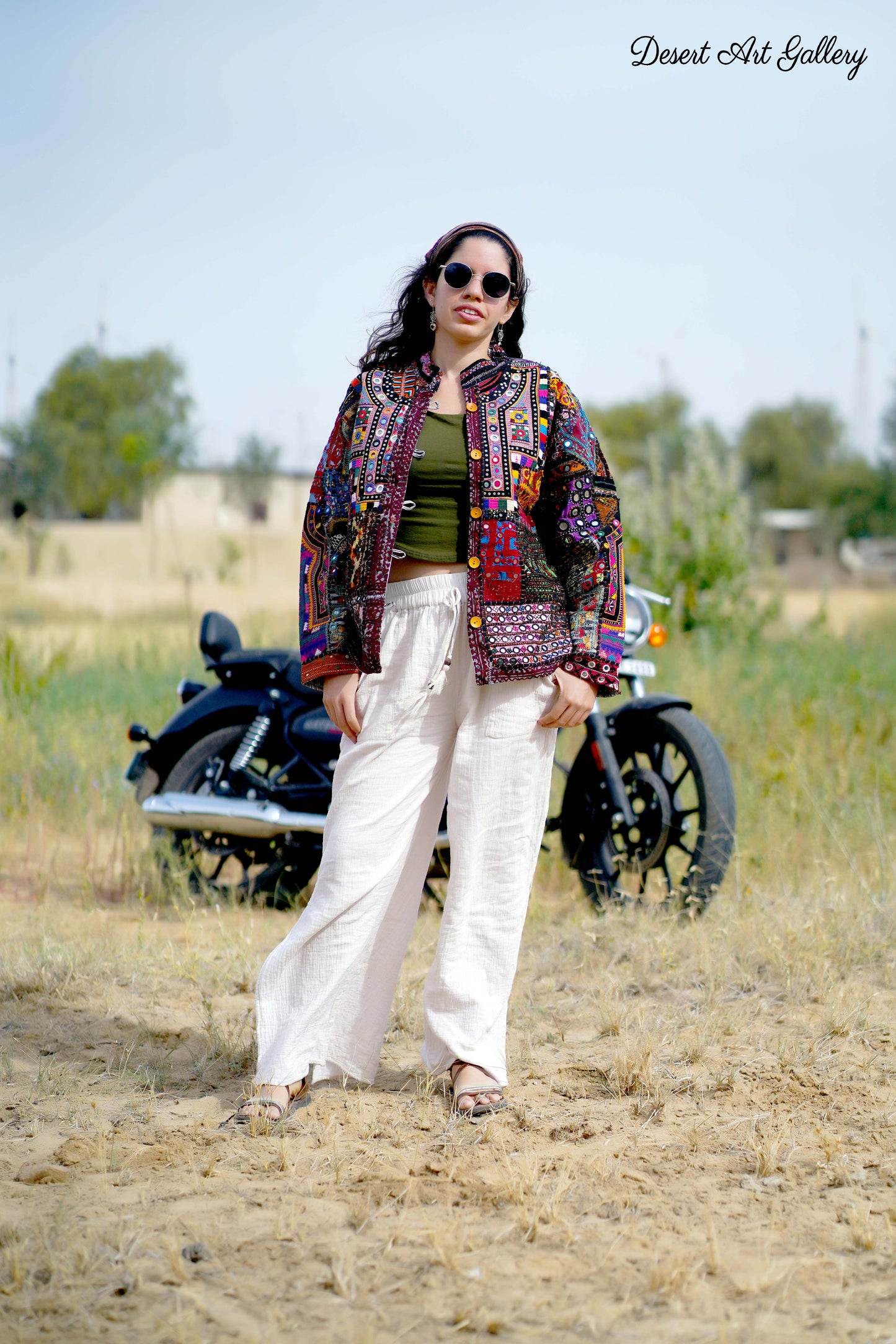 Vintage Nomadic Embroidery Jacket